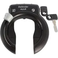 Axa Defender Reflex Fahrradschloss Ringschloss Matt Schwarz Limited Edition