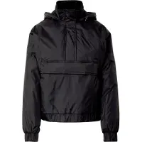 Urban Classics Allwetterjacke "Damen Ladies Panel Padded Pull Over Jacket" 1 Stk. tlg. mit Kapuze