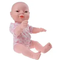 Berjuan Neugeborenes Asiatisches Mädchen Mit Stoffpuppe 30 Cm