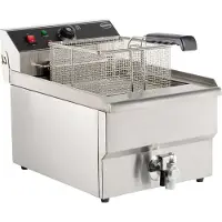 CombiSteel Elektro Tischfriteuse 1X10 L