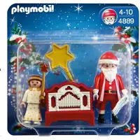Playmobil 4889 - Engelchen mit Nikolaus und Leierkasten