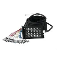 Omnitronic XLR/XLR Multicore kabel 30.00 m Antal indgange:16 x Antal udgange:4 x
