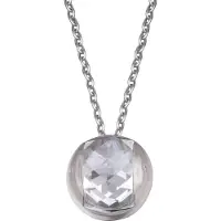 Orphelia Damen-Kette aus 925er Sterlingsilber mit Anhänger – Silber ZH-4573