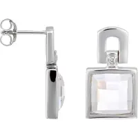 Orphelia Damen-Ohrhänger Sterling-Silber 925, Silber ZO-5991