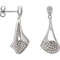 Orphelia Damen-Ohrhänger aus 925er Sterlingsilber – Silber ZO-5935