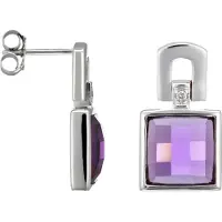 Orphelia Damen-Ohrhänger aus 925er Sterlingsilber – Silber ZO-5992