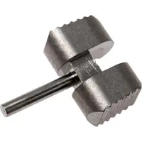 Flytanium Titanium Ball Cage Lock for Spyderco Manix 2 - Silver