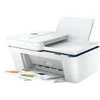 HP DeskJet Plus 4130 Wireless All-in-One Farbe Drucker, Instant Ink; Kopierer, Scanner, Thermal Inkjet, Farbdruck, 4800 x 1200 DPI, Farbkopieren, A4, Indigo