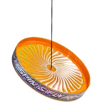 Acrobat jonglierende Frisbee-Spinne & Fliege orange 23 cm