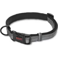 Halti Halsband reflektierend 35-50 cm Nylon schwarz