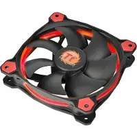 Thermaltake Riing 14, Ventilator, 14 cm, 1400 RPM, 28,1 dB, 51,15 cfm, Schwarz, Rot
