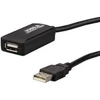 E+p CC 508/10, 10 m, USB A, USB A, USB 2.0, Männlich/Weiblich, Schwarz