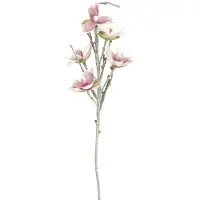Europalms Magnolienzweig (EVA), künstlich, weiß-rosa