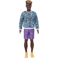 Barbie Ken Fashionistas Puppe mit türkisem Pullover