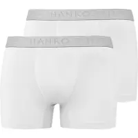Hanro 2er-Set Boxershorts Essentials 3078 Weiß