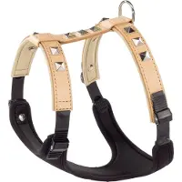 Ferplast hundegeschirr Giotto Luxor 38/46 x 57/65 cm Leder beige