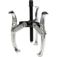YATO YT-2513, Abzieher mit Gleitbacken, 15,2 cm (6"), Stahl, Chrom, Schwarz, Silber, 30 cm