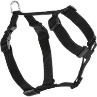 Beeztees Geschirr/ Autosicherheitsgeschirr - Hund - Nylon - schwarz - 75-100 cm