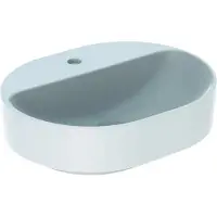 Geberit 500776012 VariForm Aufsatz-WT, elliptisch