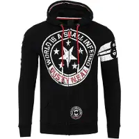 Rusty neal Sweatjacke mit coolen Printmotiven