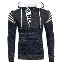 Rusty neal 1/2 Zip Grobstrick Future Kapuzen-Pullover