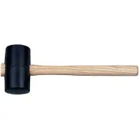 Bahco Gummihammer mit Holzstiel, 600 g