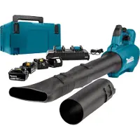 Makita DUB184PTJ4 Akku-Gebläse 18 Volt ohne 5.0 AH Li-ion inkl. 4 x Akku