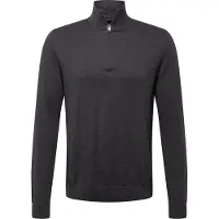 Selected Herren Pullover & Cardigans Slhberg Half Zip Cardigan Noos - Grijs - Größe M