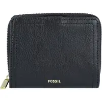 Fossil Leder Geldbörse Logan RFID Mini Multifunction Black schwarz