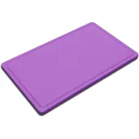 Metro Professional Schneidebrett GN 1/1, Polyethylen, 53 x 32.5 cm, mit Saftrille, lila