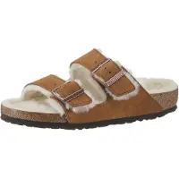 Birkenstock - Arizona VL Sheepskin - Hüttenschuhe Gr 41 - Regular beige