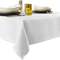 De Witte Lietaer Tischdecke Gibson Castle White-145 x 260 cm
