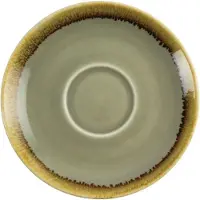 Olympia Kiln Untertassen Moos 14cm