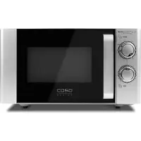 Caso Design-Mikrowelle 'MG 20 Ecostyle Ceramic' Caso Silberfarben/Schwarz