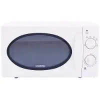 H.Koenig VIO6 Mikrowelle / 20 L Kapazität / Teller Druchmesser 24,5 cm / 5 Programme / Auftaufunktion / 700 W / weiß