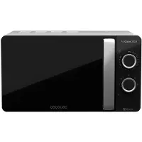 Cecotec 01528, Arbeitsplatte, Solo-Mikrowelle, 20 l, 700 W, Drehregler, Schwarz
