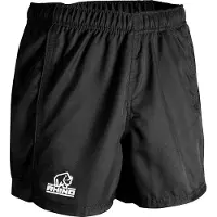 Rhino Sporthose Auckland Junior Schwarz - Rugbyshorts Polyester L