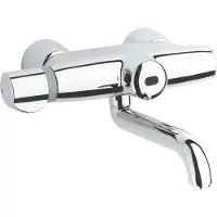 GROHE IR-WT-Elektronik Europlus E 36239 mit Thermostat Batterie 6V Auslauf 192mm chrom, 36239001