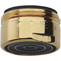 GROHE Mousseur Durchflussklasse A 15l/min bei 3 bar M24x1 für Einhandmischer gold - 13929G00