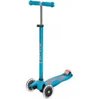 Micro mobility Maxi Micro Deluxe LED, Kinder, Dreiradroller, Unisex, Asphalt, 50 kg, 3 Rad/Räder