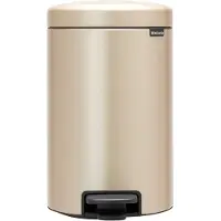 Brabantia Pedal Bin, Champagner, 20L