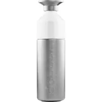 Dopper - Steel - Trinkflasche Gr 800 ml grau/weiß
