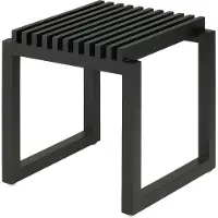 Skagerak Fritz Hansen - Cutter Holz Hocker, schwarz