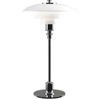 Louis Poulsen PH 2/1 Tischlampe Chrom