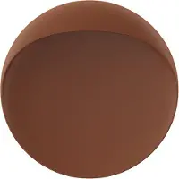 Louis Poulsen Flindt Wandleuchte Ø400 2700K Corten - , Flindt, dimmbar, Braun / Rost, für Wohnzimmer, Aluminium, Design