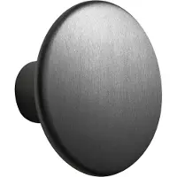Muuto - Wandhaken "The Dots Metal", schwarz, M