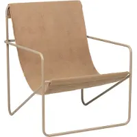 Ferm Living - Desert Lounge Chair, cashmere / solid