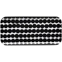Marimekko - Räsymatto Tablett, Schwarz