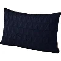 Fritz Hansen AJ Cushion Trapez 60x40 Midnight Blue - , Blau, Stoff / Textil