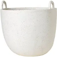 Ferm Living - Speckle Pflanzentopf Large Off-White